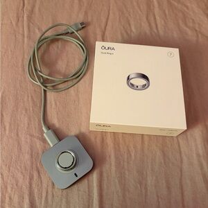 Oura Ring Gen 4 size 7 in silver